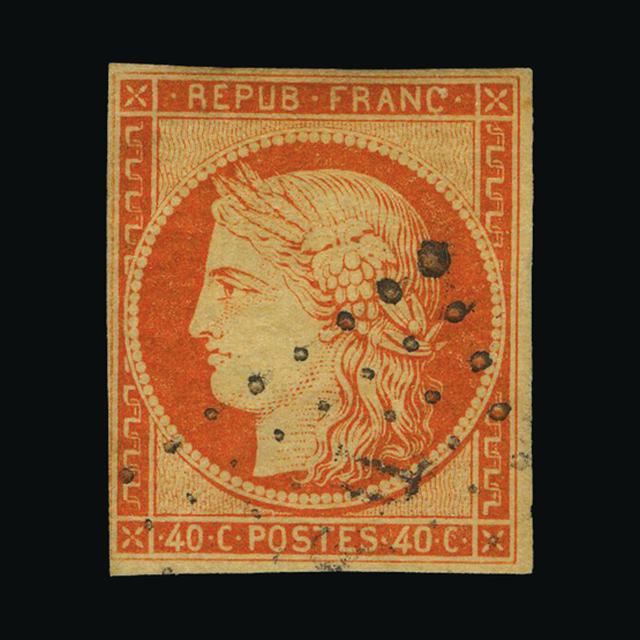 Lot 7541 - France 1851 - UPA UPA Auction UPA 98 Lot 7541 - France 1851 - UPA UPA Auction UPA 98