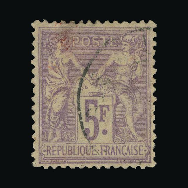 Lot 7585 - France 1877-90 -  UPA UPA Auction UPA 98