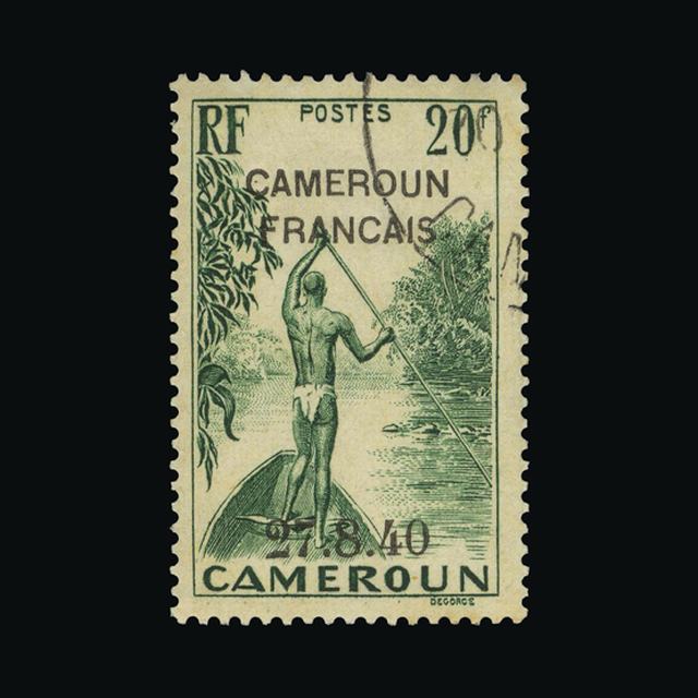 Lot 8164 - France - Colonies - Cameroun 1940 -  UPA UPA Auction UPA 98