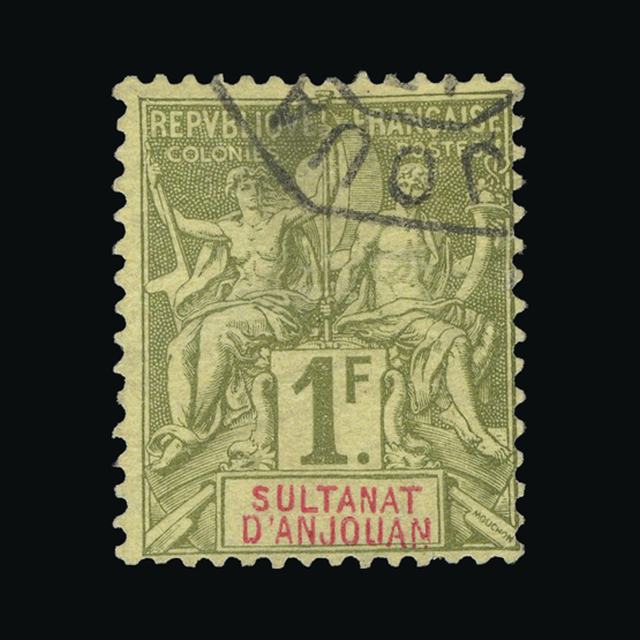 Lot 8186 - France - Colonies - Comoro Islands - Anjouan 1892 -  UPA UPA Auction UPA 98