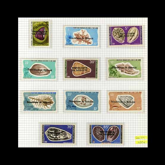 Lot 8220 - France - Colonies - Djibouti 1977 -  UPA UPA Auction UPA 98