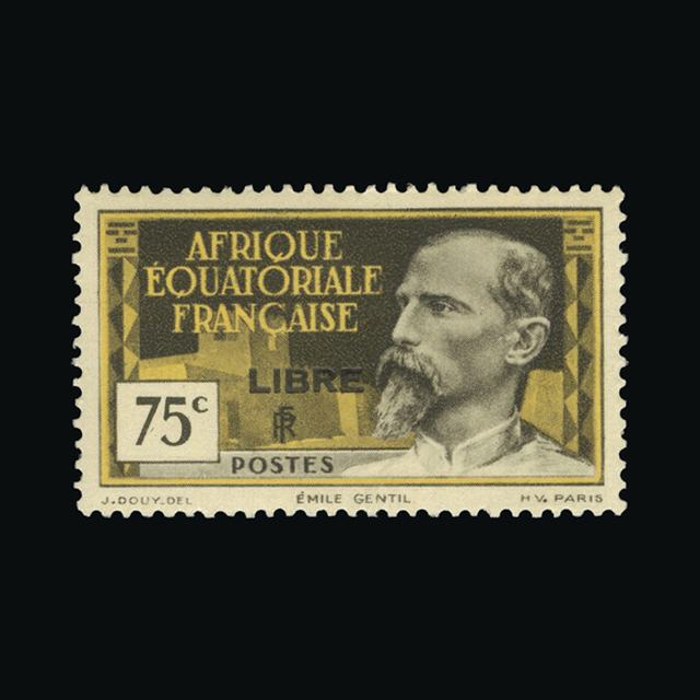 Lot 8226 - France - Colonies - Equatorial Africa 1940 -  UPA UPA Auction UPA 98