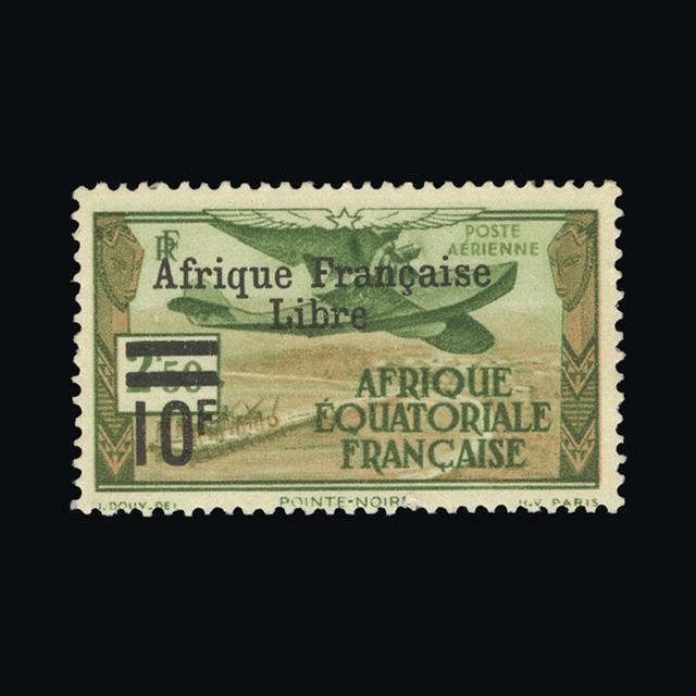 Lot 8230 - France - Colonies - Equatorial Africa 1940 -  UPA UPA Auction UPA 98