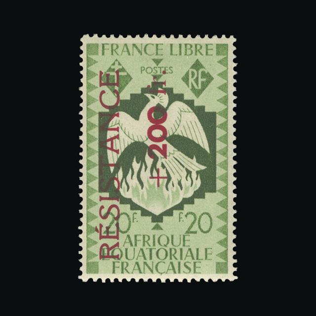 Lot 8235 - France - Colonies - Equatorial Africa 1944 -  UPA UPA Auction UPA 98