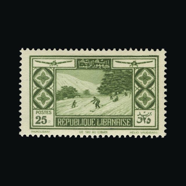 Lot 8300 - France - Colonies - Lebanon 1936 - UPA UPA Auction UPA 98 Lot 8300 - France - Colonies - Lebanon 1936 - UPA UPA Auction UPA 98