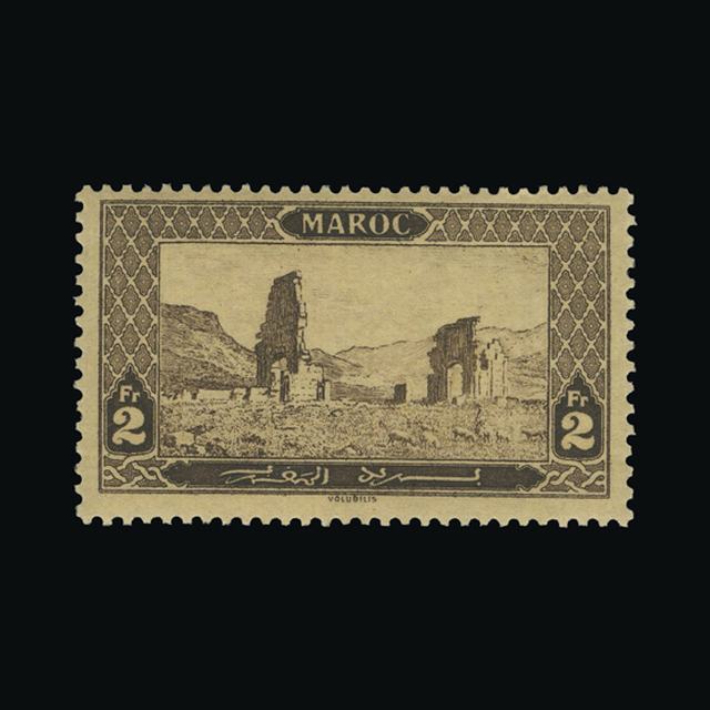 Lot 8324 - France - Colonies - Morocco 1917 -  UPA UPA Auction UPA 98