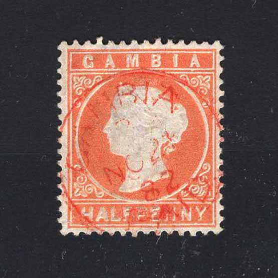 Lot 8510 - gambia 1880-81 -  UPA UPA Auction UPA 98
