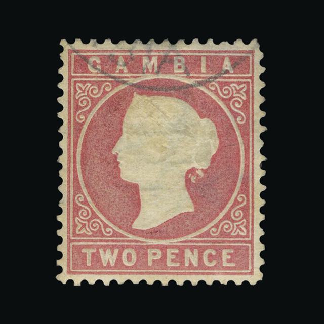 Lot 8511 - gambia 1880-81 -  UPA UPA Auction UPA 98