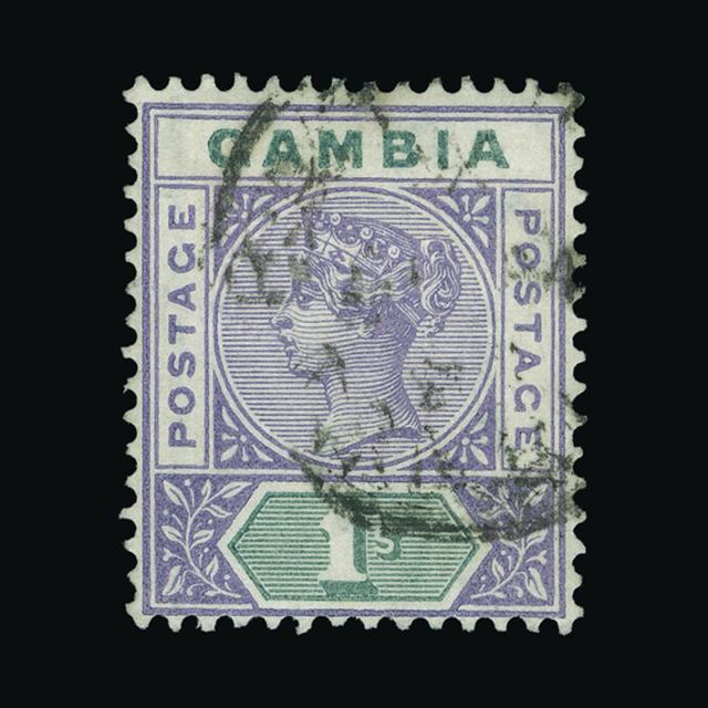 Lot 8525 - gambia 1898-1902 -  UPA UPA Auction UPA 98