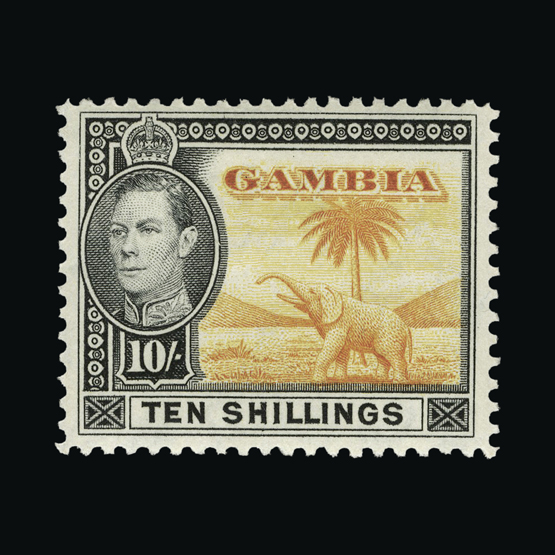 Lot 8603 - gambia 1938-46 - UPA UPA Auction UPA 98 Lot 8603 - gambia 1938-46 - UPA UPA Auction UPA 98