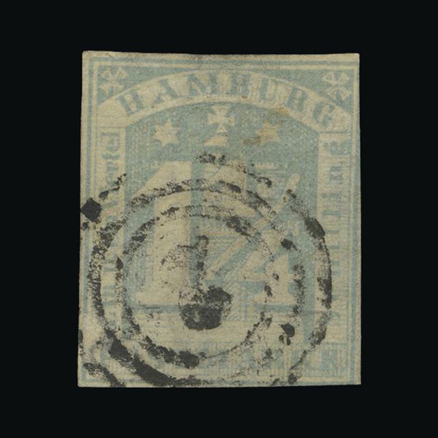 Lot 8654 - German States - Hamburg 1864 -  UPA UPA Auction UPA 98