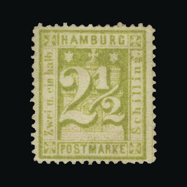 Lot 8655 - German States - Hamburg 1864-65 -  UPA UPA Auction UPA 98