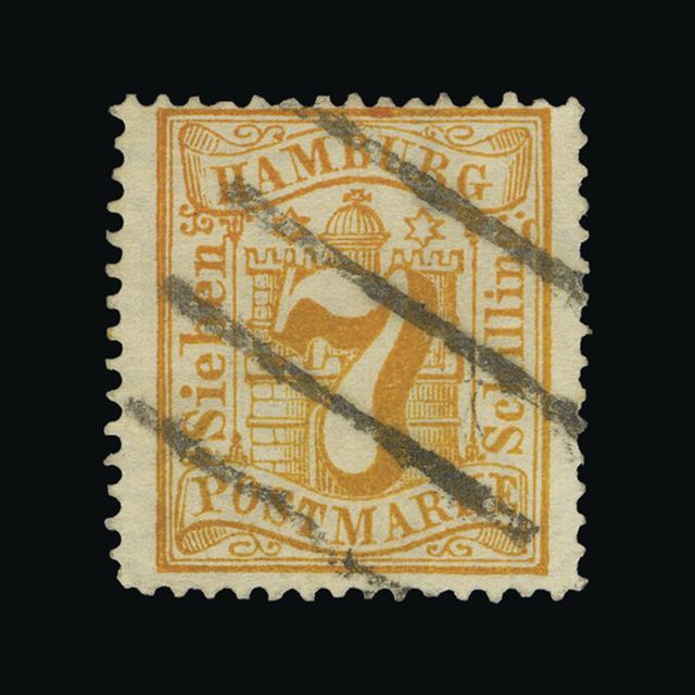Lot 8656 - German States - Hamburg 1864-65 -  UPA UPA Auction UPA 98
