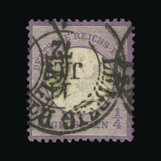 Lot 8761 - Germany - 1871 to 1945 1872 -  UPA UPA Auction UPA 98