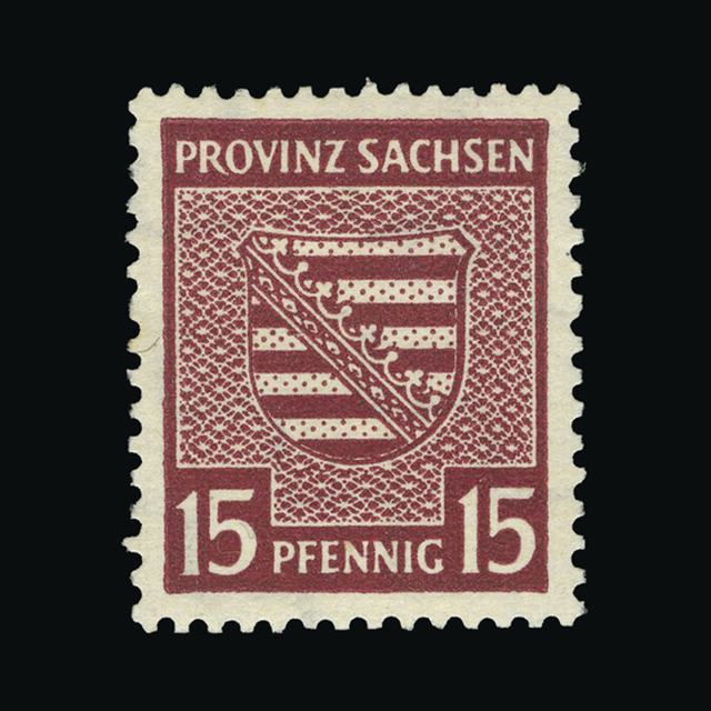 Lot 8841 - Germany - Allied Occupation - Russian Zone 1945 - UPA UPA Auction UPA 98 Lot 8841 - Germany - Allied Occupation - Russian Zone 1945 - UPA UPA Auction UPA 98