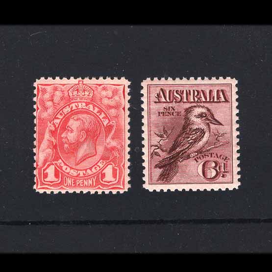 Lot 890 - Australia 1913-14 - UPA UPA Auction UPA 98 Lot 890 - Australia 1913-14 - UPA UPA Auction UPA 98
