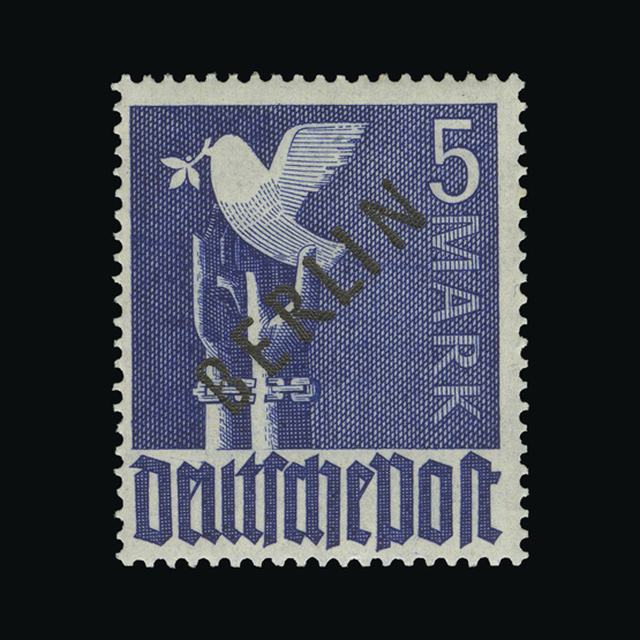 Lot 8980 - germany - west berlin 1948 -  UPA UPA Auction UPA 98