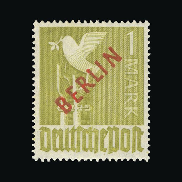 Lot 8994 - germany - west berlin 1949 -  UPA UPA Auction UPA 98