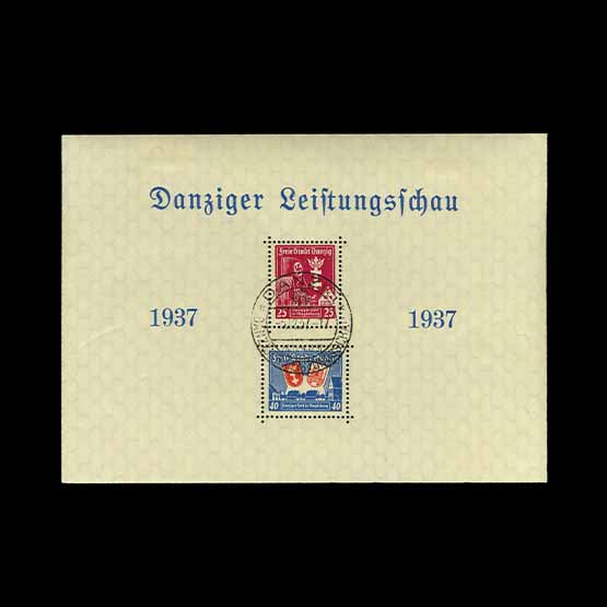 Lot 9127 - germany - danzig 1937 -  UPA UPA Auction UPA 98