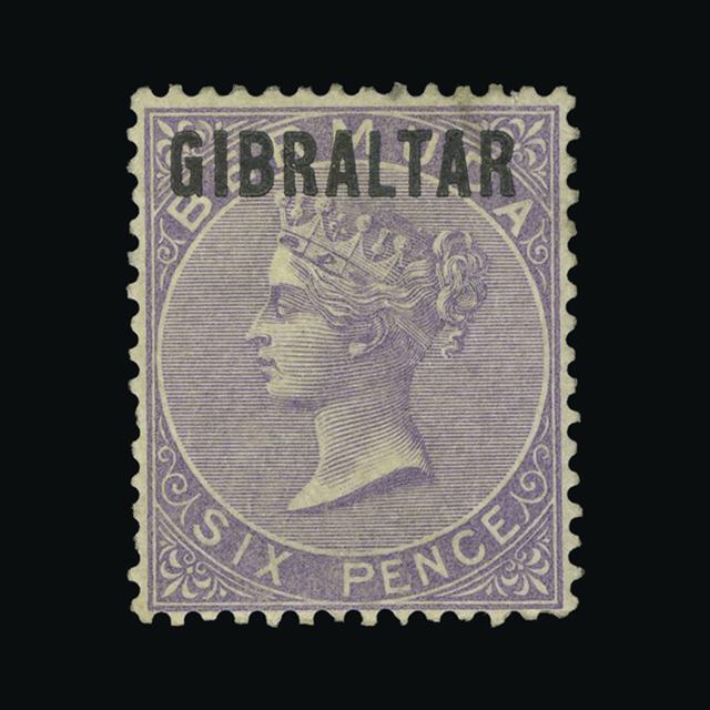 Lot 9244 - Gibraltar 1886 -  UPA UPA Auction UPA 98