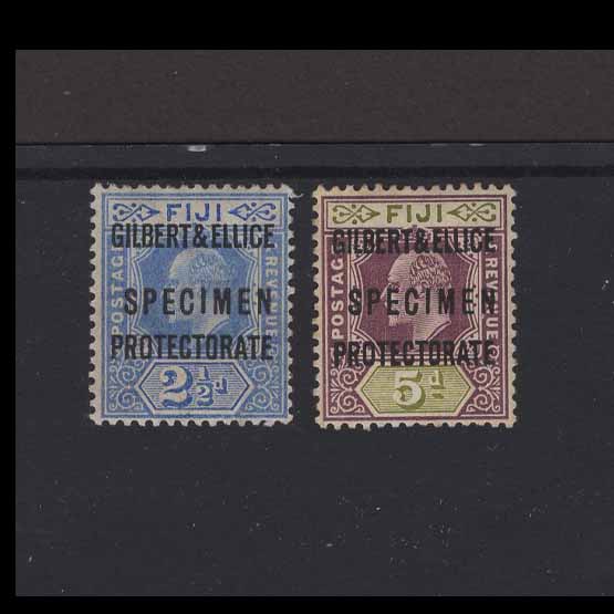 Lot 9780 - gilbert and ellice islands 1911 -  UPA UPA Auction UPA 98